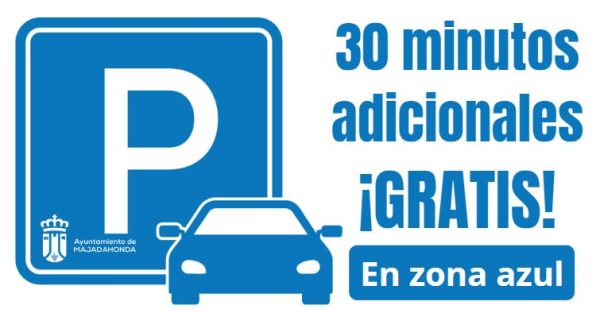 30 minutos parking gratis Majadahonda
